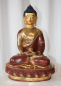 Preview: Amitabha Statue 32 cm teilvergoldet