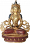 Preview: Buddha Amitayus 8 Inch halfgold
