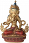 Preview: Vajrasattva Statue 21cm teilvergoldet