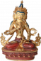 Preview: Vajrasattva Statue 21cm teilvergoldet