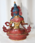 Preview: Vajrasattva Statue 21cm teilvergoldet