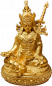 Preview: Padmasambhava Statue vergoldet 10 cm