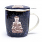 Preview: Tea Infuser Mug Buddha blue