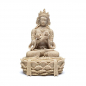 Preview: Vajradhara statue with dorje and bell sand colour