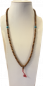 Preview: Sandelwood Malawith Blue Stone 108 Beads 8mm