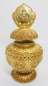 Preview: Brass Treasure empty vase w/stone Zambala