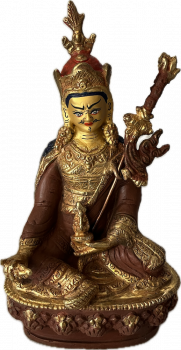 Padmasmbhava 6 Inch half-gold