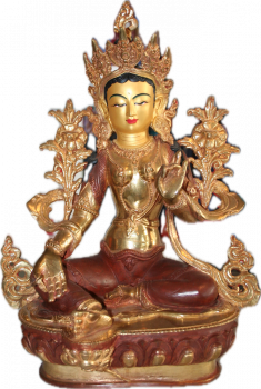 Green Tara Statue 12 Inch