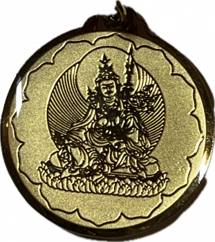 Guru Rinpoche stainless steel pendant