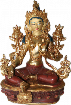 Grüne Tara Statue 8 Inch