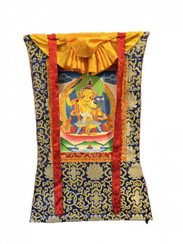 Handbemalter Manjusri Thangka