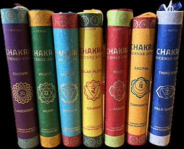 Chakra Incense set - Kopie