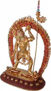 Vajrayogini Statue 8 Inch Fullgold