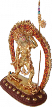 Vajrayogini Statue 8 Inch Fullgold