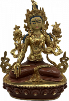 White Tara Statue 8 Inch