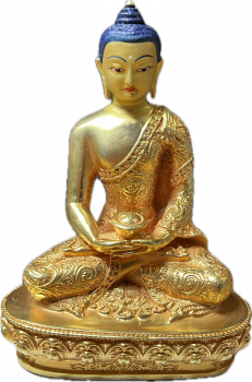 Amitabha Statue 10 cm mit Gesichtsbemalung