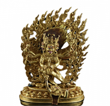 Vajrakilaya 37 cm full gold plated