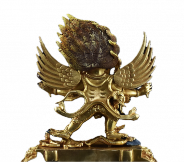 Vajrakilaya 37 cm full gold plated