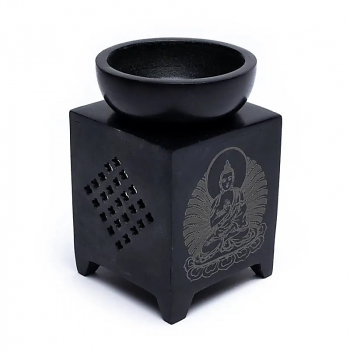 Oil burner soapstone Buddha