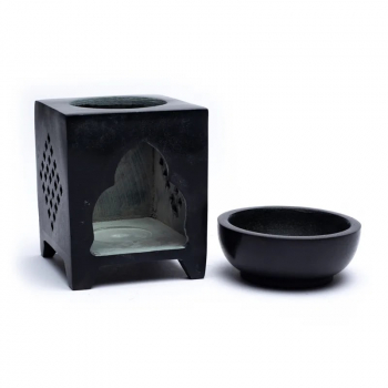 Oil burner soapstone Buddha