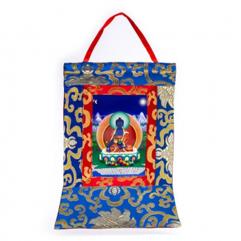 Printed Buddha thangka