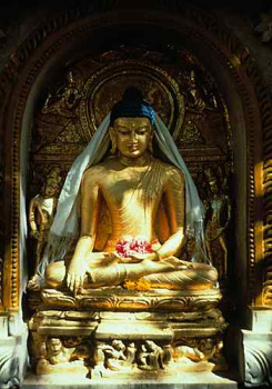 Buddha in Bodhgaya