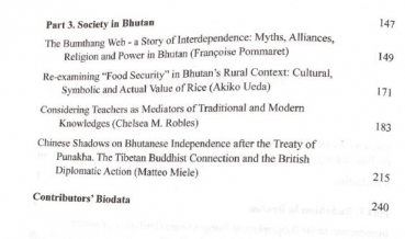 Seiji Kumagai : Buddhism,Culture and Society in Bhutan