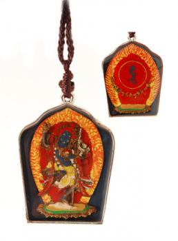 Black Dakini (Throma Nagmo) with Mantra Pendant