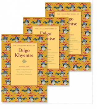 Dilgo Khyentse Rinpoche : THE COLLECTED WORKS OF DILGO KHYENTSE Vols. 1, 2 and 3 GEB