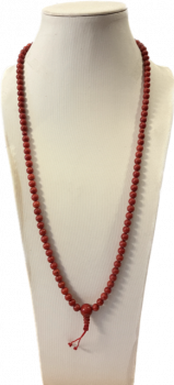 Red jasper Mala 108 Beads 8mm