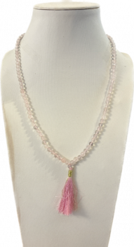 Rose quartz mala AA quality 108 pearls