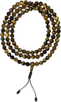 Tigeraugen Mala 108 Perlen 8mm