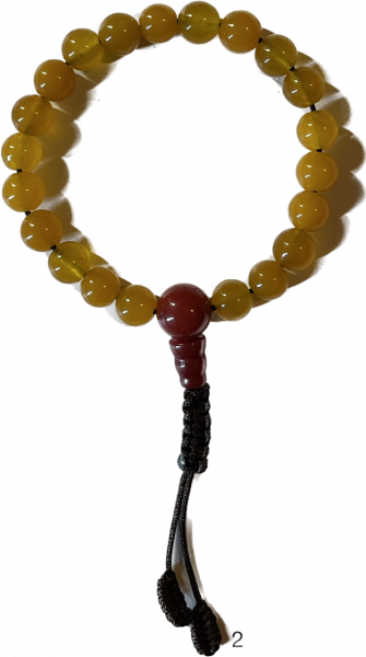 Onyx Hand Mala yellow 9mm