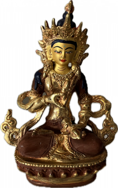 Vajrasattva Statue 6 Inch half-gold