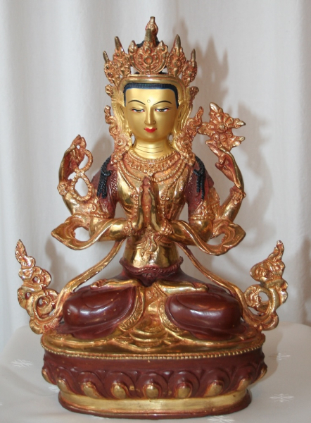 Avalokitesvara 12 Inch Statue