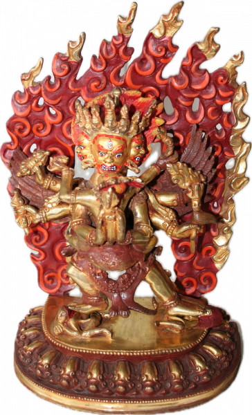 Vajrakilaya 8 Inch halfgold