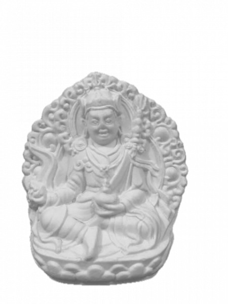 blessed Guru Rinpoche-Tsatsa, weiß: 13,5