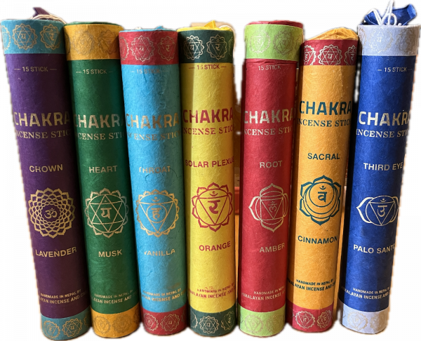 Chakra Räucherstäbchen Set