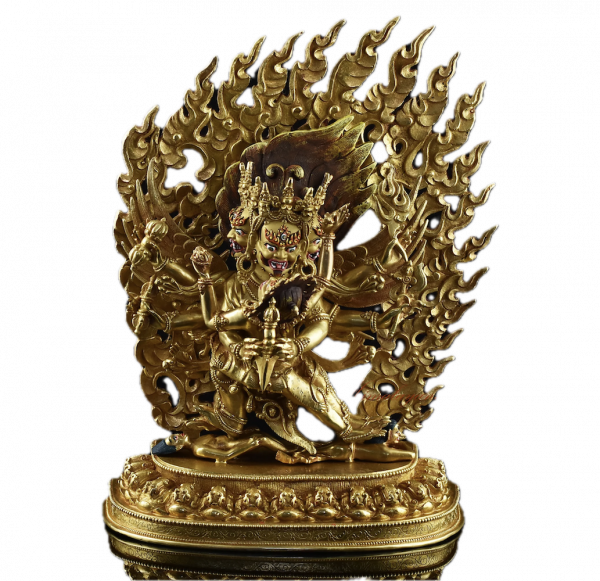 Vajrakilaya 37 cm full gold plated