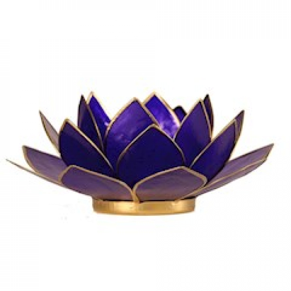 Lotus Licht mit Goldrand