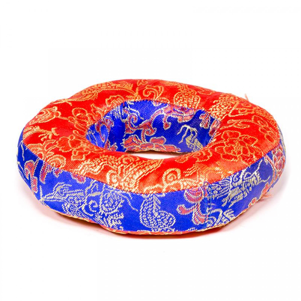 Singing bowl cushion ring-shaped