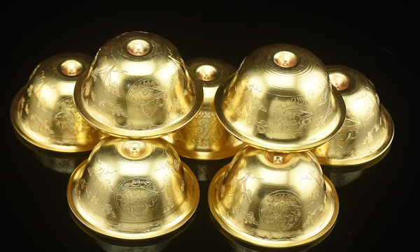 Offerbowls gold plated