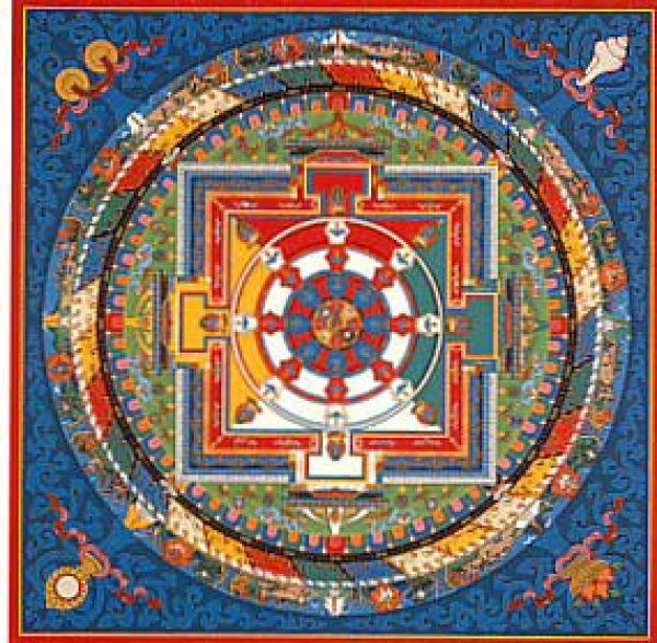 Cakrasamvara Mandala der 62 Gottheiten (AW)