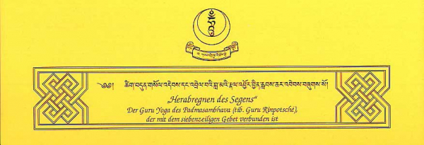 Guru Yoga des Padmasambhava (Tibetisches Format)