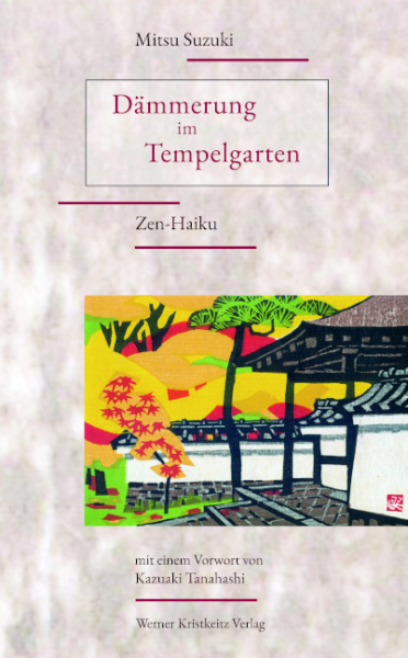 Mitsu Suzuki : Dämmerung im Tempelgarten