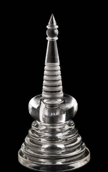 Kristall Stupa Bodha 22cm