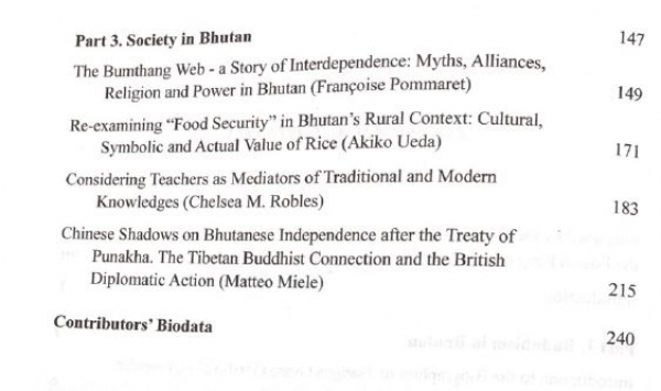 Seiji Kumagai : Buddhism,Culture and Society in Bhutan