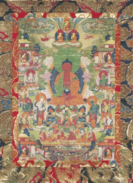 Buddha Amitabha Altarkarte  (2)