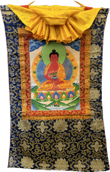 Hand Painted Amitabha Thangka