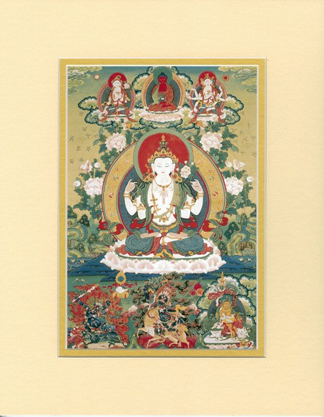Four arm Chenresig : Avalokitesvara